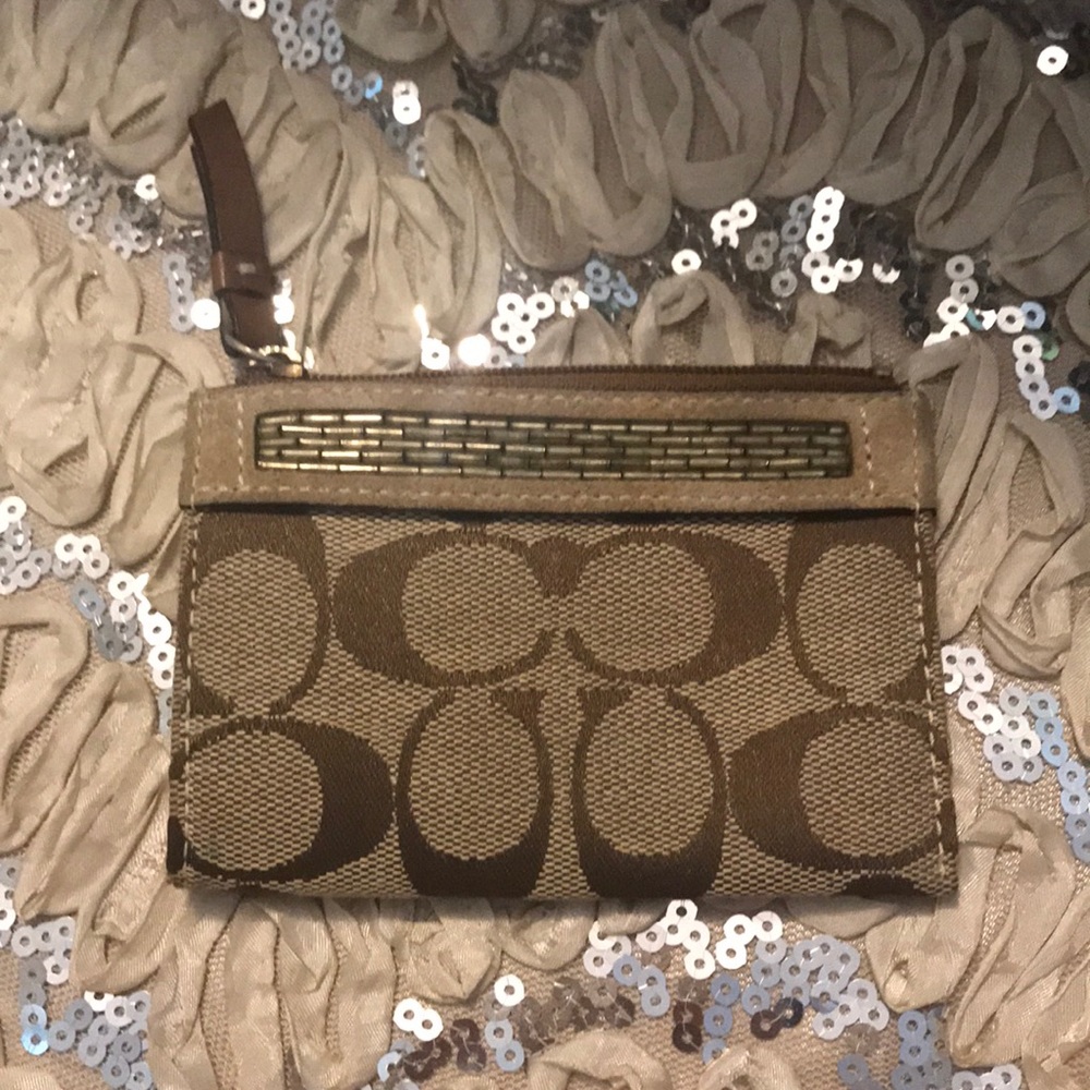 Coach Beaded Coinpurse